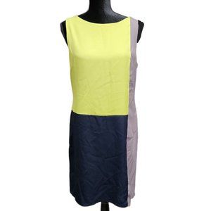 NWT The Limited Event Casual Party Office Color Block Dress Size 12